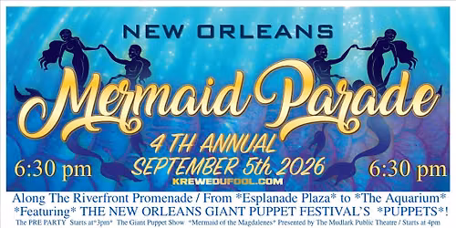  The New Orleans MERMAID PARADE !!!