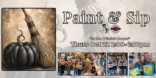 Paint & Sip in Eugene, Oregon \u201cIn the Witch\u2019s House\u201d