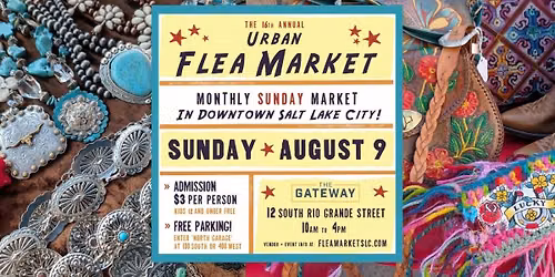 Urban Flea Market: Sunday, August 9