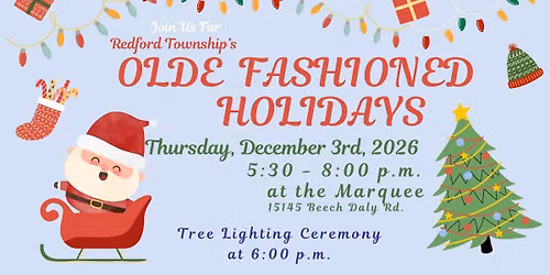 2026 Olde Fashioned Holidays