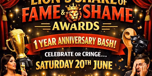 1st Year Anniversary Awards