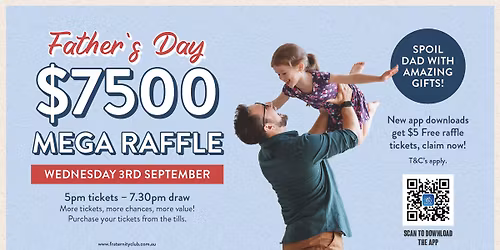 Father's Day Mega Raffle at The Frat