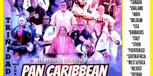 PAN-CARIBBEAN MARTIAL ARTS CHAMPIONSHIPS WORLD GAMES 2025. TRINIDAD & TOBAGO (Host-Country)