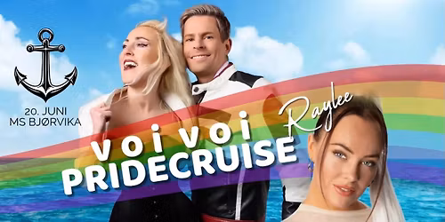 VOI VOI Pride Cruise med MS Bj\u00f8rvika 2026!