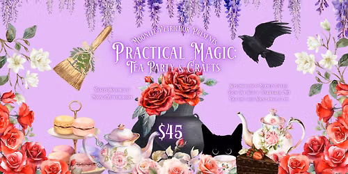 Practical Magic Themed Tea Party