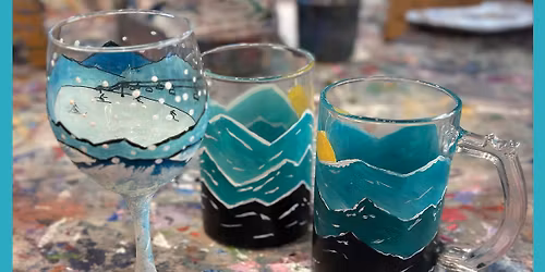 Discover Vail Art Series: Wine & Stein Glass Painting