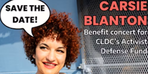 Carsie Blanton benefit concert for CLDC