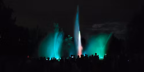 Wasserorgel beim Seefest am JoBeach in Hildesheim 