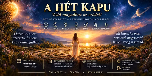 Vedd magadhoz az er\u0151det! \u2013 Labirintus \u00f6nismereti m\u0171hely
