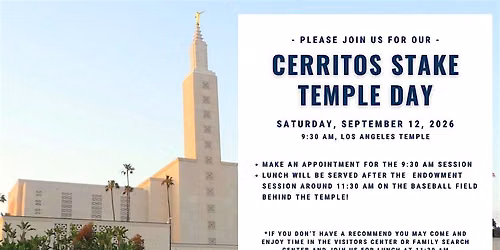 Stake Day at the Temple