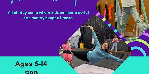 Kids Summer Aerial Camp (Ages 6-14)