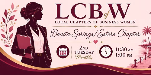 LCBW WOMEN ON THE MOVE - Bonita Springs\/Estero Chapter 