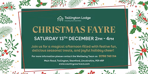 Tallington Lodge Christmas Fayre