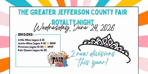 The Greater Jefferson County Fair Royalty Night