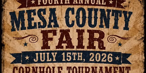 4th Annual Mesa County Fair Cornhole Tournament 