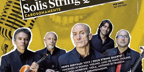 Carosonamente - Peppe Servillo & Solis String Quartet