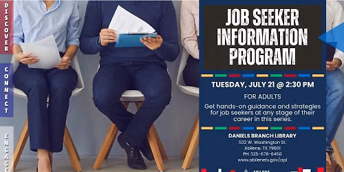 Job Seeker Information Program (Daniels Branch)