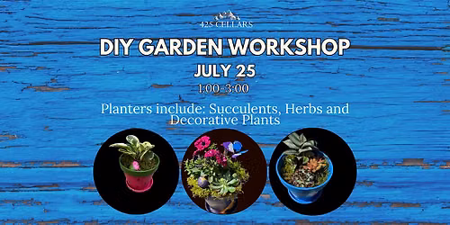 DIY Garden Workshop