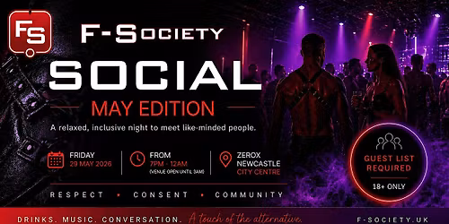 F-Society : Social - May Edition