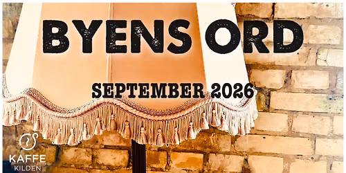 Byens Ord - September 2026