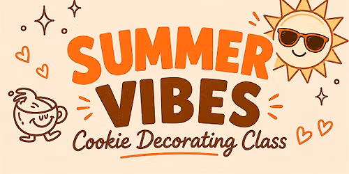 Summer Vibes Cookie Decorating Class