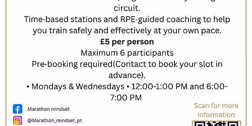 Marathon Mindset Strength & Cardio Circuit