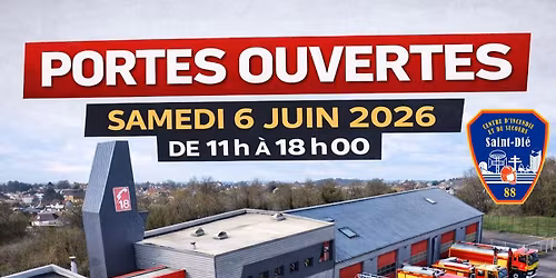 Portes Ouvertes Sapeurs Pompiers Saint Di\u00e9 2026