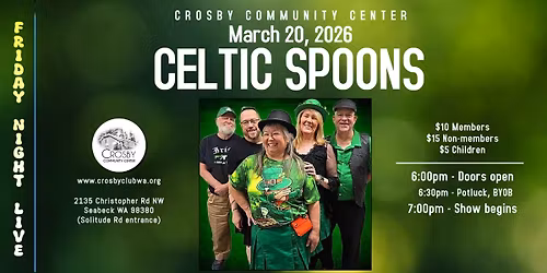 FRIDAY NIGHT LIVE featuring Celtic Spoons