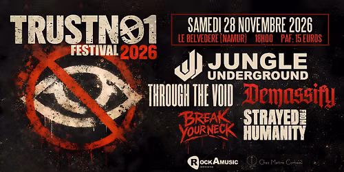 TRUSTNO1 | Jungle Underground + Through the Void + Demassify + Break Yr Neck + Strayed from Humanity