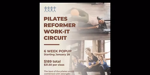 Pilates Reformer Work-IT-Circuit BooTCamp