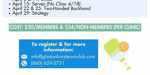 All Levels Pickleball Clinics \ud83c\udfd3