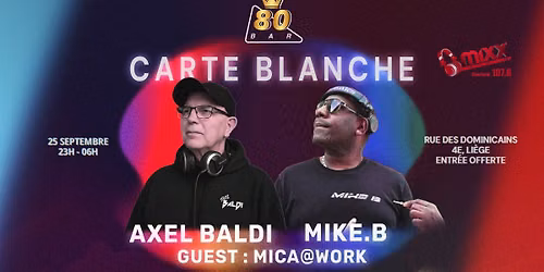 MIKE B \/ AXEL BALDI \/ MICA@WORK