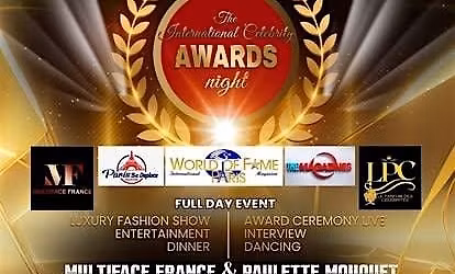 INTERNATIONAL CELEBRITY AWARD PARIS 2026