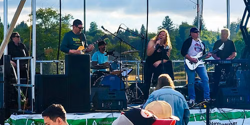 The Six\u2014shredding rock cover band\u2014live on Buzz's outdoor stage for 4th of July!