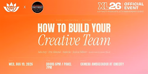How To Build Your Creative Team: A Live Podcast Event