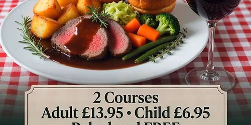 Monthly Sunday Lunch 