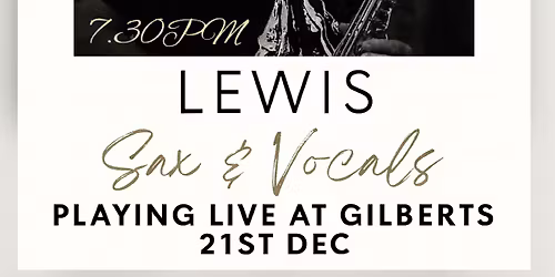 Lewis Sax & Vocals