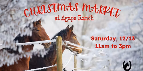 Christmas Market at Agape Ranch