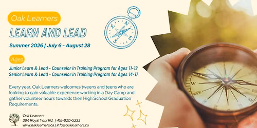 Junior Learn & Lead