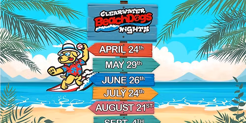 Beach Dogs Friday at Clearwater Threshers
