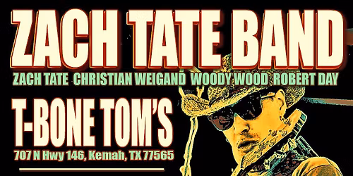 Zach Tate Band LiVe at T-Bone Tom's!