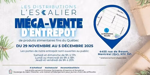 M\u00e9ga-Vente d'entrep\u00f4t 2025