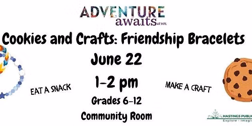 Cookies & Crafts: Friendship Bracelets