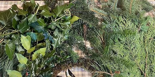 Christmas wreath workshop