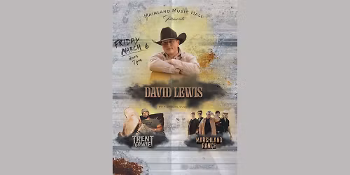 David Lewis with Trent Cowie and Marshland Ranch