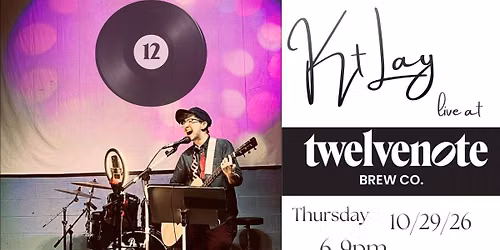 Kt Lay live at Twelvenote Brew Co!