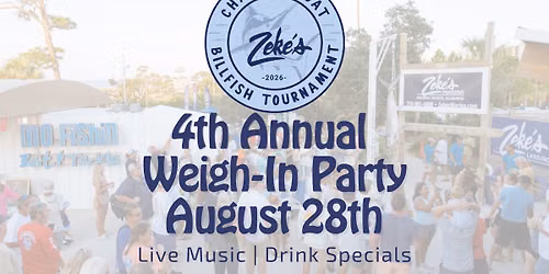 4th Annual Charter Boat Billfish Tournament - 2026