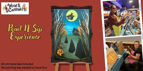 Fishers Canvas and Wine- The Witching Hour