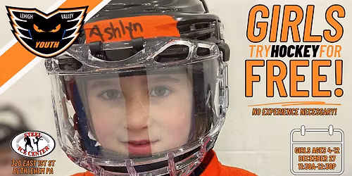 \ud83c\udfd2 Girls Try Hockey for FREE!