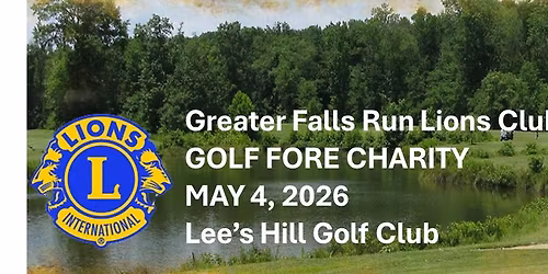 Golf Fore Charity 2026 - Watch for updates coming soon!